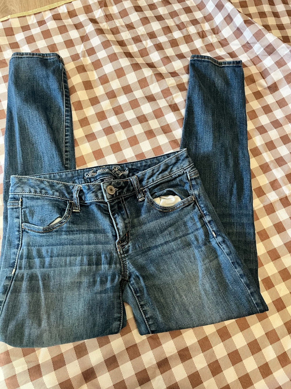 American Eagle Outfitters Medium Blue Skinny Jeans